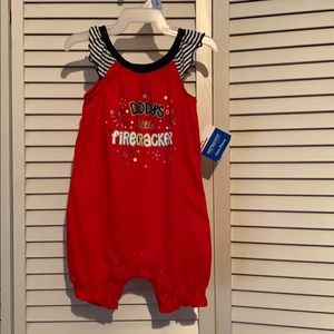 Patriotic infant onesie